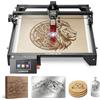 LONGER RAY5 Macchina per incisione laser 10 W, 0,06 mm, con touchscreen da 3,5, 10000 mm/min, incisione laser CNC ad alta velocità, per legno, metallo, acrilico, 400 x 400 mm