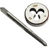 FRAOMHFW Kit maschi HSS 6-40 UNF e filiera 6-40 UNF Filettature destre Maniglia Utensile Forniture for lavorazione dei metalli CNC Accessori