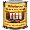 Veleca PINTECO LUCIDA Trasparente - ml. 750 - VERNICE ALL'ACQUA PER LEGNO DA ESTERNO
