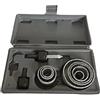 Vago-Tools VaGo - Set di punte per trapano a corona per piastrelle, 11 pezzi, 19-64 mm