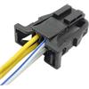 ningqonggongshi connettore sensore 3B0972732 3B0972722 | Presa per connettore elettrico per auto a 4 pin per fanale posteriore