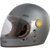 By City Casco Roadster III Grigio Opaco, Fibra di Vetro, Interno Smontabile, Preparato per Bluetooth (XL)