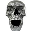 Generic Faro anteriore con teschio per motociclette - Faro anteriore con teschio decorativo in resina, perfetto per i regali della festa di Halloween 2022, accessorio per moto retrò e unico, aggiunge un tocco