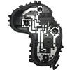QRDKKL Fanali Posteriori Auto Per BMW Serie 1 F20 F21 2010-2015 Luce Posteriore Portalampada Presa Circuito Connettore Spina 63217315199 63217315200(1Pcs Right)
