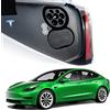 Shop4EV Copertura protettiva per connettore DC Tesla Model S / 3 / X/Y * - copertura elastica in gomma robusta, per proteggere da umidità, sporco e corrosione, accessorio su misura per l'auto