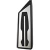 Fbxmjoa Poggiapiedi Pedale Copripedali auto LHD per BMW per X1 F48 per X2 F39 1 2 Serie F45 F46 F40 2015-2023 Pastiglie per pedali freno carburante gas Pedaliera Auto(1piece Rest)