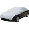 Uozonit Telo Copriauto Antigrandine, Telo Antigrandine Per Auto, Copri Parabrezza Per Auto, Copertura per Auto Impermeabile Anti UV Anti Ventos Antipolvere per Maggior Parte delle Auto e Suv, 4.9×2.5m