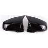 zjbh Calotte Degli Specchietti 1 Paio Per BMW X1 F48 X2 F39 F40 F53 F44 Z4 G39 2016-2023 MStyle Vista Posteriore Custodia Laterale Trim Tappi Per Specchietti Retrovisori Per Auto Calotte Specchio(Black-2pc