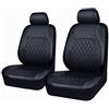 FKSWJZXD Coprisedili Anteriori 2 Posti per Ford Ranger Wildtrak 2016-2024, Protezioni per Sedili auto Impermeabili,B