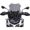 VETJMUA Cupolino Per BMW F800GS F 800 GS Parabrezza Per Moto Deflettore Antivento Rialzato Protezione Per Cupolino Anteriore F800 GS F 800GS moto parabrezza(Gr�)