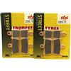 SBS Set 4 Pastiglie Freno Anteriore 839 HS (Sinterizzata) Yamaha YZF R1 Yamaha Vmx V-Max