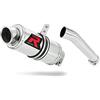 DOMINATOR Terminale di Scarico Marmitta Silenziatore GP1 compatibile con FZS FAZER 600 1998-2003