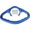 Generic Maniglia di sicurezza per serbatoio per Yamaha MT-07 per MT-09 R3 R25, impugnatura passeggero (blu)