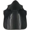 WPHLYZ Cupolino Per Silver Wing 400 600 08-12 Moto Plastica ABS Parabrezza Anteriore Parabrezza Scudo Protezione Antivento Deflettore Parabrezza Deflettore Moto(Black)