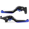VOALVT Per VOGE Per 525DSX DS525X 500R 500DS 650DS DS 525X 525 DSX Moto Pieghevole Freno Leve Di Frizione Allungabile Maniglia Regolabile Leve Freno Frizione Maniglia(Black Blue)