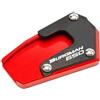 WPOEHN Cavalletti Pad Base Piastra Per BURGMAN 650 AN650 2013-2020 Accessori Moto Piede Laterale Del Basamento Pad Piastra Cavalletto Ingranditore Supporto Di Estensione