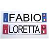 Crazy Family Shop Targa Umoristica per Auto "Personalizzabile con Il Tuo Nome'" da Fissare all'Interno del lunotto Posteriore, per Mezzo di 2 bollini Adesivi Trasparenti