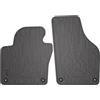 MOTOS Tappetini Auto Anteriori per Volkswagen Tiguan I 2007-2016 - Tappetini Auto Gomma Robusto e Flessibile 100% Gomma, Tappetino Auto con Tappi Compatibili, Design Unico per Autisti Esigenti