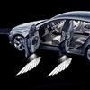 SJSHOPS Luci di Benvenuto per Alfa Romeo Stelvio Giulia Giulietta,Kit LED Proiettore Auto con Logo Luci di Porta sotto Auto,Accessori per Auto Luci di Proiezione Auto con Logo