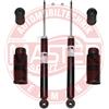 MASTER-SPORT 3x MASTER-SPORT 16K003114 Ammortizzatore Posteriore per NISSAN Note (E11, NE11) A pressione del gas Ammortizzatore tipo McPherson