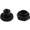 HWBZDPZQD Kit di fissaggio for montanti in vetro for lunotto posteriore adatto for Honda Civic 92-95 Hatchback EG6 for CRV Nero
