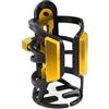 HEINMO portaborraccia Per moto portaborraccia alluminio universale Per moto bicicletta MTB ATV barca scooter bici da strada telaio manubrio portabevande (Gold)
