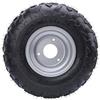 SIXRUN Pneumatico 6 Pollici, Composto in Gomma Duratura, Manico Fuori Strada, Pneumatico 145/70-6, per ATV UTV Quad Go Kart, con 3 Bulloni