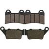Cyleto - Pastiglie freno anteriore e posteriore per Yamaha XT660 X, XT660X, XT 660 X Supermoto 2004, 2005, 2006, 2007, 2008, 2009, 2010, 2011, 2012, 2013, 2014, 2015, 2016