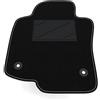 Somer Car Tappetino Auto SOLO LATO GUIDA 1pz compatibile con Seat Leon 1P 2009-2012 | 1 tappeto su misura in moquette