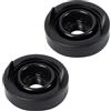 Hbxdeco 2 coperture protettive per fari Auto H4, 80 mm, in Gomma, Resistenti alla Polvere e all'Acqua, universali, per luci LED H4, Antipolvere, per la Maggior Parte delle Auto, Camion, SUV