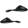 FAR COPPIA SPECCHIETTI SPECCHI RETROVISORI COMPATIBILE CON HONDA CBR 600 RR 2007 CARENA MOTO FAR