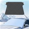MEDZUK Compatibile con Dacia Duster 2 | Extreme 2017 - 2023 2024 copertura parabrezza auto ultra spessa invernale copertura parasole anti sole, polvere, neve, ghiaccio