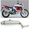 MOTOTOPGUN arrow scarico omologato paris dacar inox compatibile con honda xrv 750 africa twin 1990 1991 1992 mototopgun