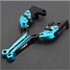 LIJUNSHANI Joystick Con Impugnatura Per CFM&OTO CF MOTO 675NK 675 NK NK675 Leve Freno Frizione Maniglia(Ice Blue)