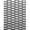TUNING GURU Griglia Auto Nera in Alluminio Anodizzato | Maglia Small 30x10mm, 120x20cm | Facile da Tagliare e Verniciare