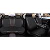 Rebeca Shop® LS29 Coprisedile Seduta e schienale 7 pezzi Universale Auto | Protezione Sedile Anteriore e Posteriore | Protector Comfort Automotive Cuscino Interni Silk Ice Nero - 7pz