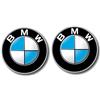 BMW Targa originale BMW goffrata con pellicola adesiva D = 70 mm, serie 3, 5, 6, 7, 8, X5, Z1, Z3, Z4 (2)