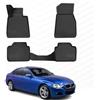 Modifycar Tappetini in gomma compatibili con BMW Serie 3 | F30 F31 | + Serie 4 | F32 F36 | Accessori Auto Tappeto Gomma Pavimento Premium