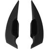 Ejoyous Aletta per Moto, Materiale ABS, Spoiler Laterale Aerodinamico per Bici Elettriche e ATV (BLACK)