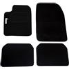 Auto Accessori Lupex TPSTR-600 Tappetini Auto Compatibili 600 Seicento | In Moquette Nera | Logo Ricamato | Kit Anteriori e Posteriori | Accessori Interni Auto