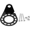 MotorMinds Staffa Presa di carico Gancio Traino + Supporto per Staffa di Montaggio in Metallo per Presa connettore Presa rimorchio rimorchio rimorchio a 7 Pin 13 Pin