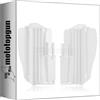 MOTOTOPGUN acerbis 0023382.030 griglia radiatore bianco compatibile con yamaha wr 250 f 2020 2021 2022 2023 2024 mototopgun