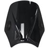 QDouiMOO Per Parabrezza Keeway Per Superlight 125/150/200 Parabrezza Parabrezza Deflettore Protezione Parabrezza Moto Parabrezza(Black)