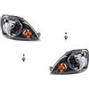 Johns Fari alogeni adatti a Ford Fiesta 02 05-08 con H4 Set Sinistra Destra