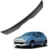 KizmiQ Auto Spoiler Posteriori per Peugeot 206 207 2008 2009 2010 2011 Nastro Installare Adesivo,ABS Alettone Tetto Posteriore Tuning Ala Styling Accessori,B/Carbon Fiber