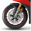 labelbike Adesivi Moto Cerchi Ruote 17 Compatibile con MV Agusta