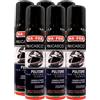 FEI FAN Spray Schiumogeno PULICASCO Pulitore Interni Casco. Igienizza L'Imbottitura Senza Bagnarla, Dissolve i Cattivi Odori. Non Lascia Aloni, Non Danneggia La Visiera e Altre Parti Del Casco 75ml (6 Spray)