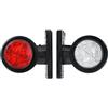 Promo Link Luci di posizione a LED per rimorchio, 24 V, 12 V, per rimorchi, camion, illuminazione esterna, luci di posizione per auto, luci di posizione laterali, per roulotte, camper