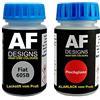 Alex Flittner Designs Touch Up per Fiat 605B Grigio Borromini Metallic + Vernice Trasparente Da 50ml Auto Base Set