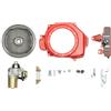 Qussse 6,5 CV Kit di avviamento elettrico a 4 tempi, motore di avviamento del volano interruttore a chiave motorino di avviamento elettrico per Honda GX160 5,5 CV/GX200